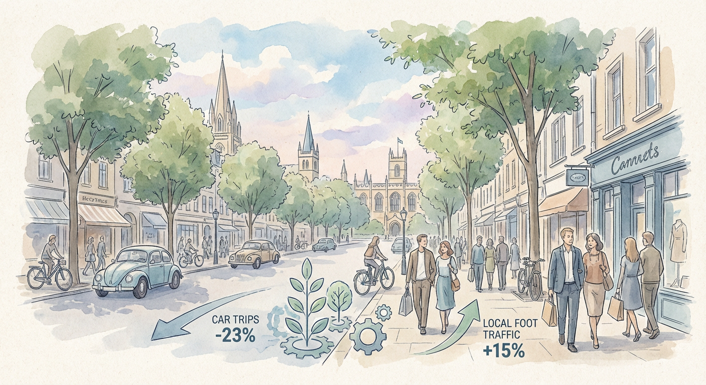Illustration for The Real Story Behind Those New 15-Minute City Proposals (Spoiler: It's Not What Facebook Says)
